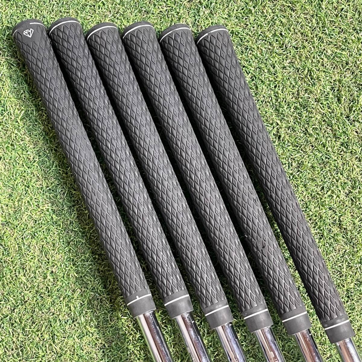 【貴重レフティ】藤本技工 FG PROTO TYPE プロトタイプ アイアンセット 6本 メンズ X 左 地クラブ 左利き用 左用 送料無料_画像9