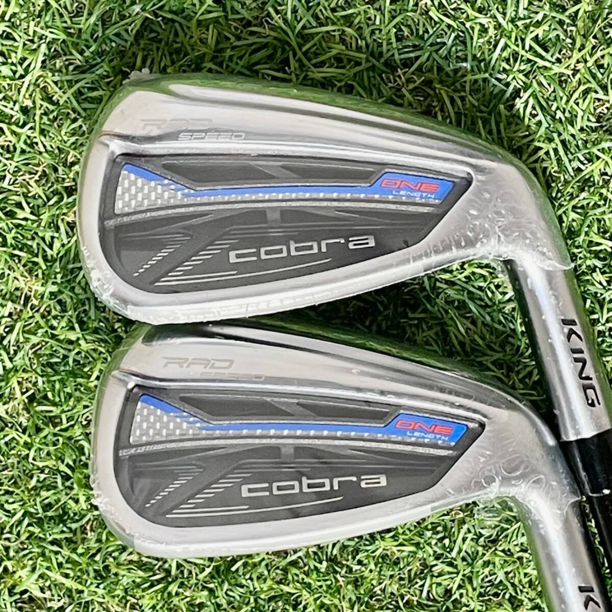 【新品】COBRA KING RAD SPEED ONE LENGTH コブラ キング ラッドスピード ワンレングス アイアンセット 5本 メンズ R 右 送料無料_画像3