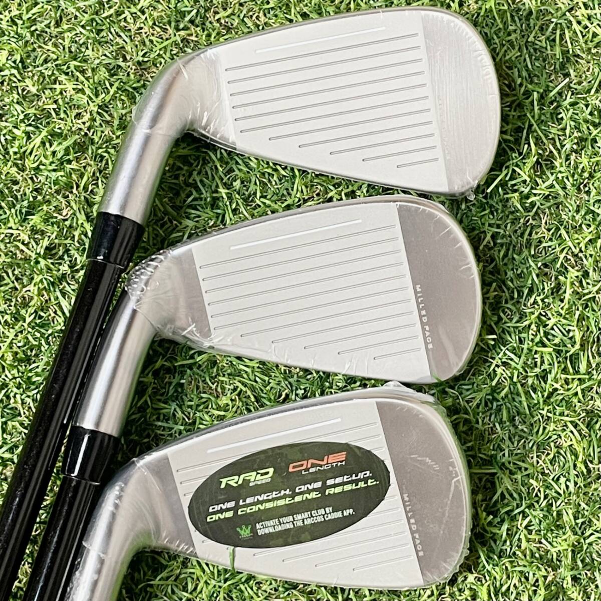 【新品】COBRA KING RAD SPEED ONE LENGTH コブラ キング ラッドスピード ワンレングス アイアンセット 5本 メンズ R 右 送料無料_画像4