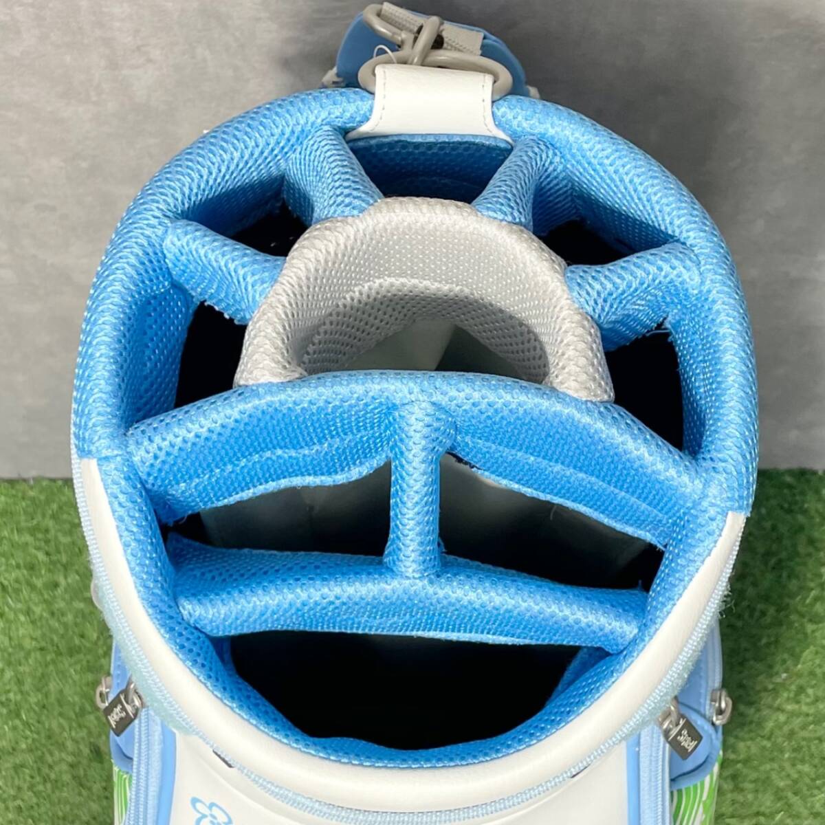 【500本限定】Disney STITCH ディズニー スティッチ キャディバッグ ゴルフバッグ 入手困難品 激レア キャディバック 送料無料 大人気_画像9