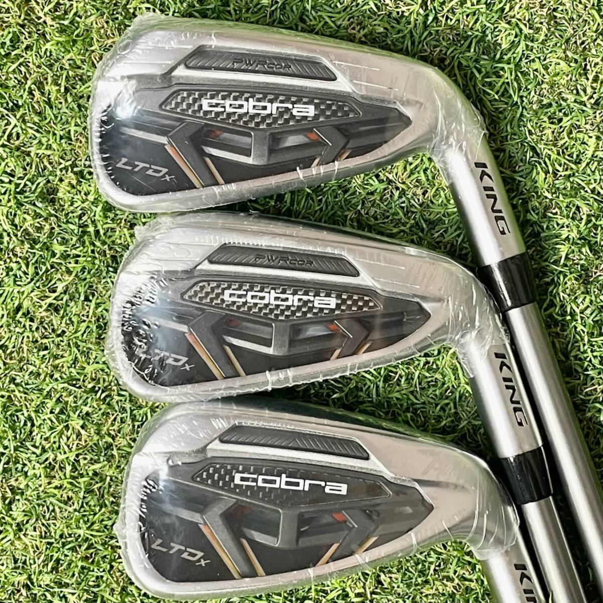 【新品】COBRA KING LTDx アイアンセット 5本 メンズ S 右 コブラ キング スピーダーNX メーカー純正カーボンシャフト 大人気モデル_画像2