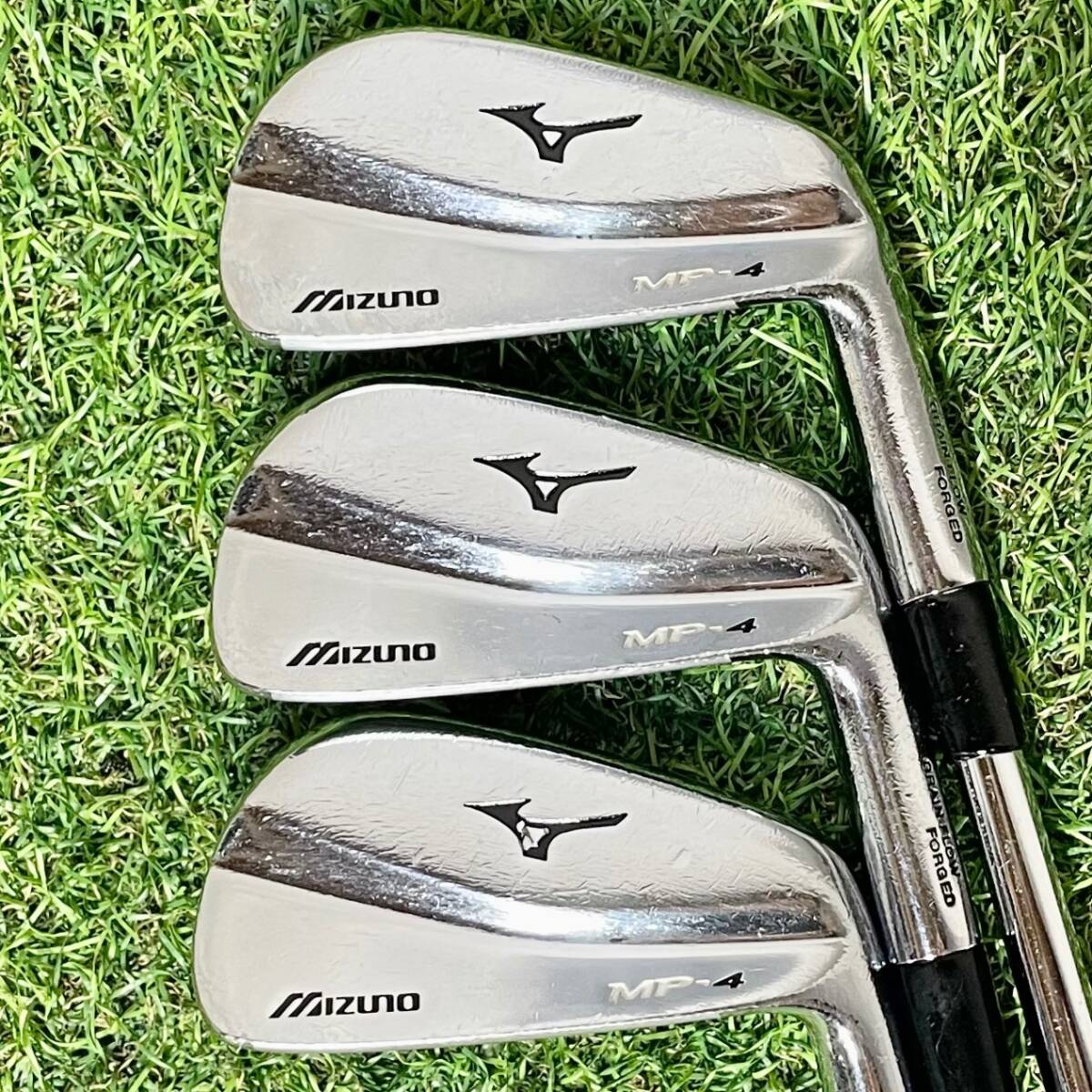 MIZUNO MP-4 アイアンセット メンズ 6本 S 右 ミズノ 美津濃 MB マッスルバック マッスル 大人気モデル 送料無料 Dynamic Gold S200_画像2
