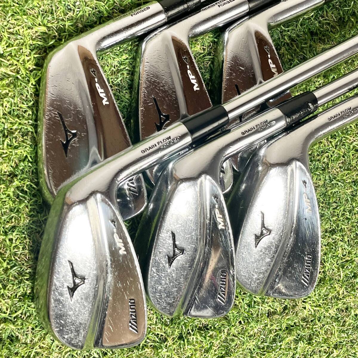 MIZUNO MP-4 アイアンセット メンズ 6本 S 右 ミズノ 美津濃 MB マッスルバック マッスル 大人気モデル 送料無料 Dynamic Gold S200_画像10