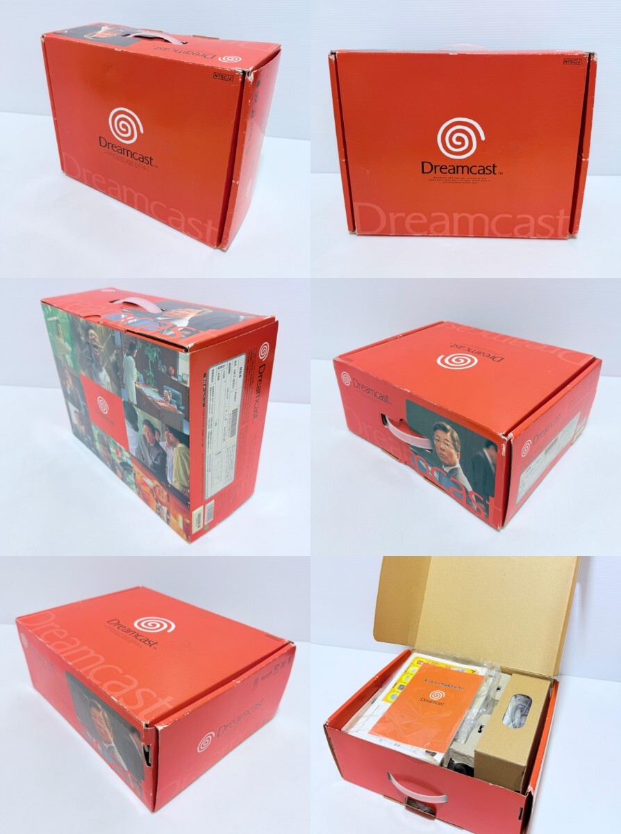 動作品 SEGA セガ Dreamcast ドリームキャスト DC HKT-3000 ゲーム機 本體 取説 付屬品全揃い /レトロゲーム 希少品 箱付 動作確認(rèn)済(NJ-8)