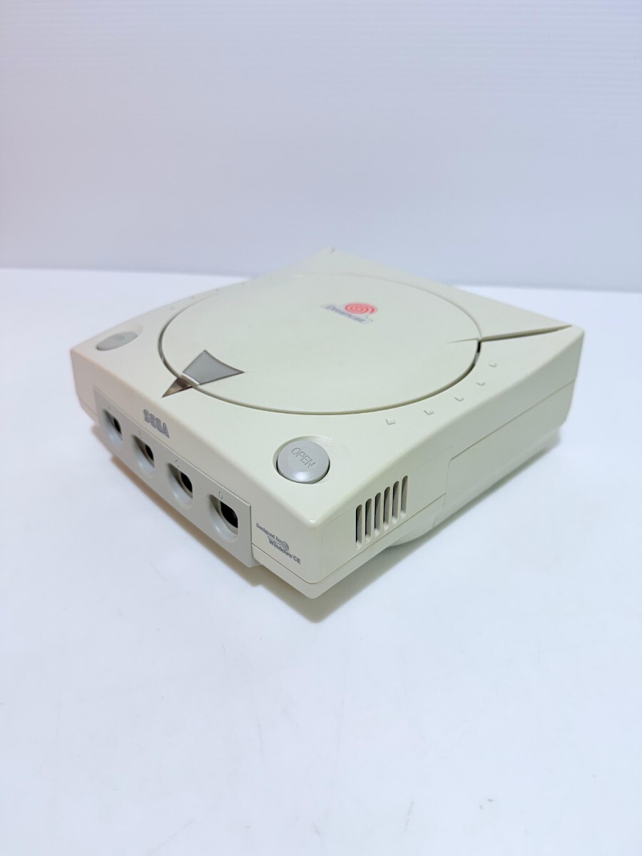動作品 SEGA セガ Dreamcast ドリームキャスト DC HKT-3000 ゲーム機 本體 取説 付屬品全揃い /レトロゲーム 希少品 箱付 動作確認(rèn)済(NJ-8)