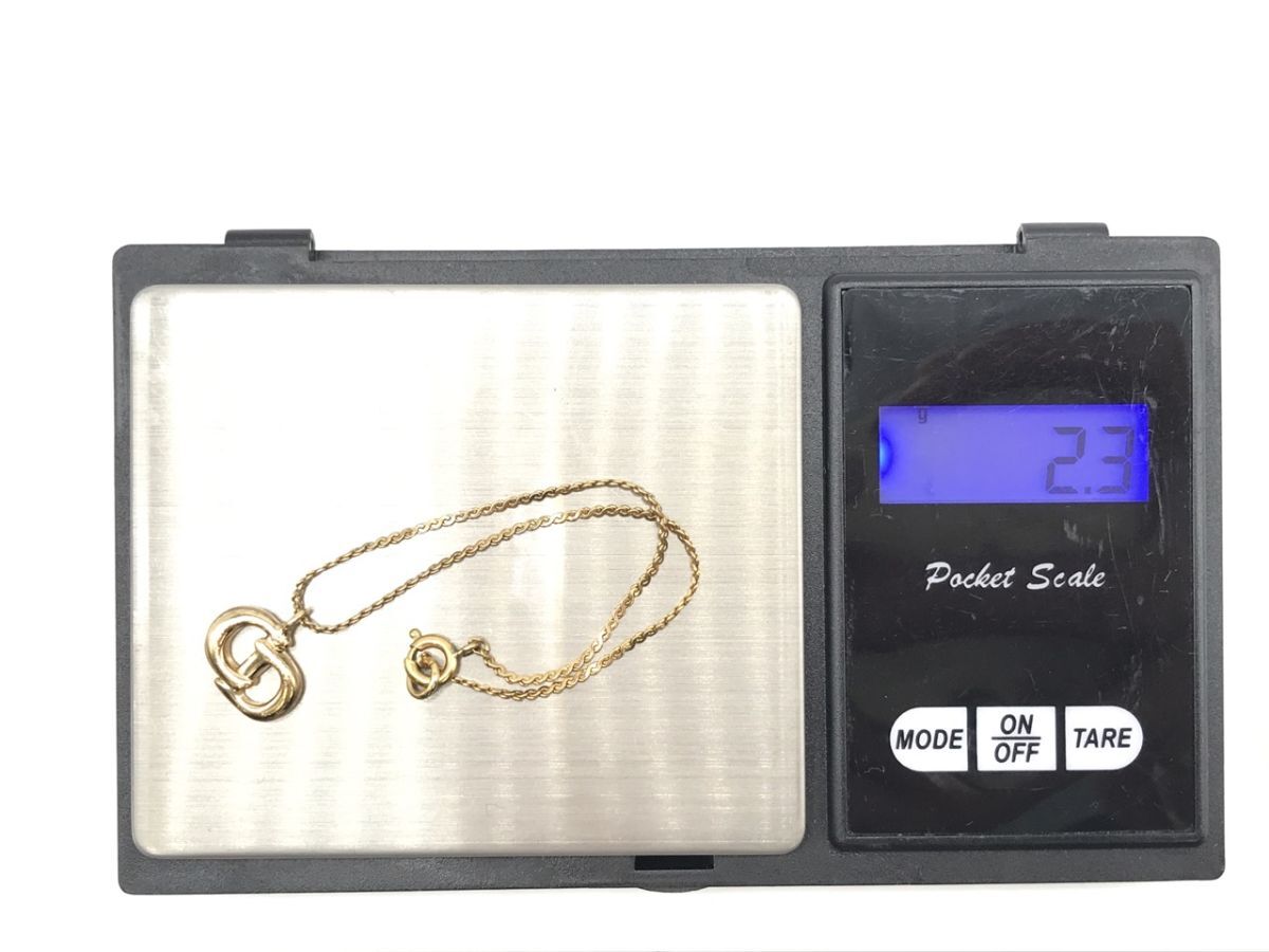 1101-517TNF3712 ブレスレット Christian Dior ディオール レディース CDロゴ ゴールドカラー アクセサリー_画像8