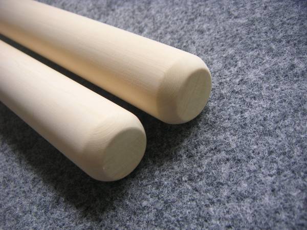 ☆和太鼓 ばち☆ 直径24mm 長さ自由 ヒノキ相当品 バチ [ひのき・ほう 代替]_画像2