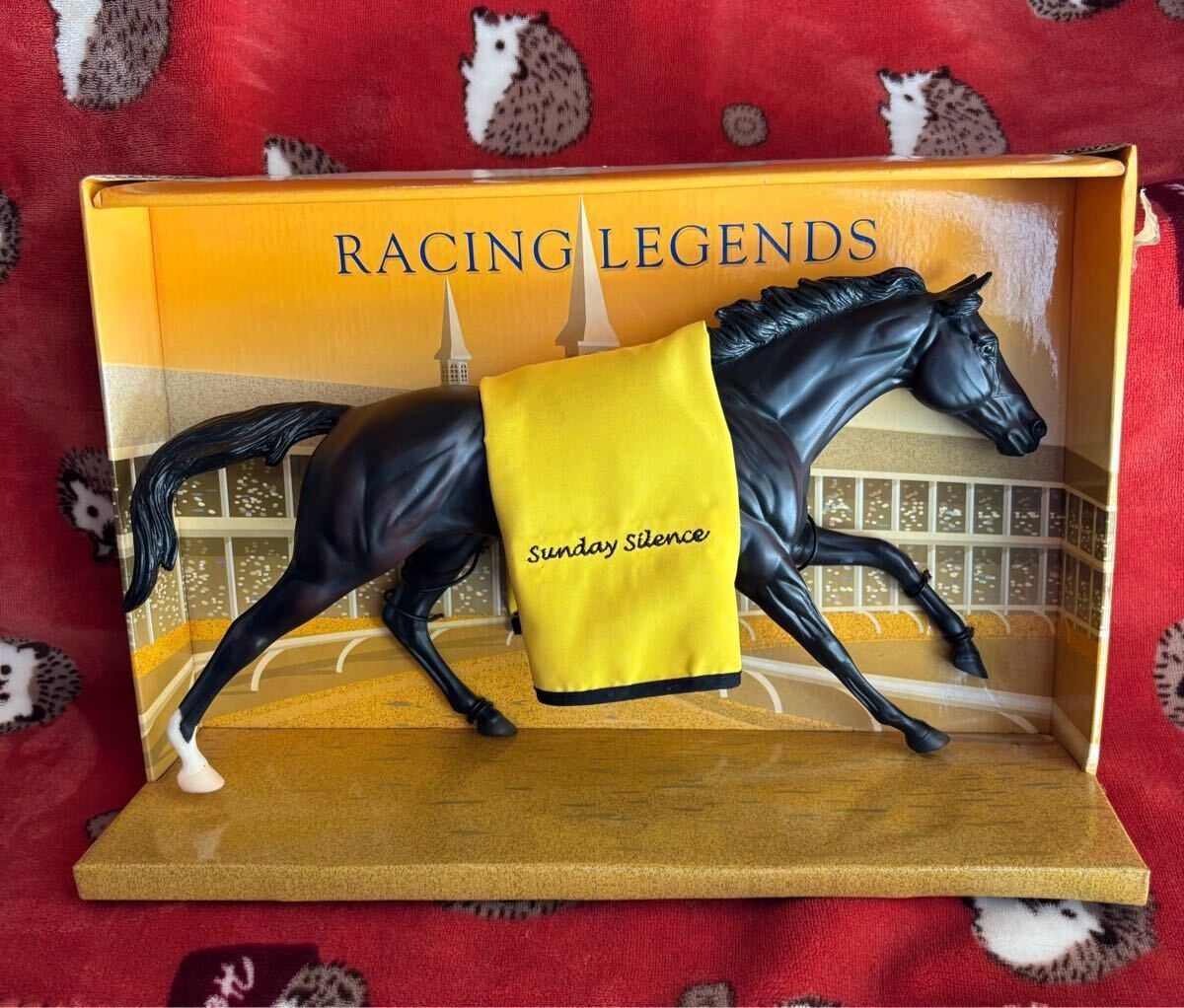 Sunday Silence ручной валик Breyer horses украшение лошадь произведение искусства скачки 