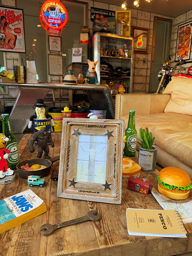 ウエスタン　ロープ＆スター　フォトフレーム ■ アメリカン雑貨 アメリカ雑貨_画像3