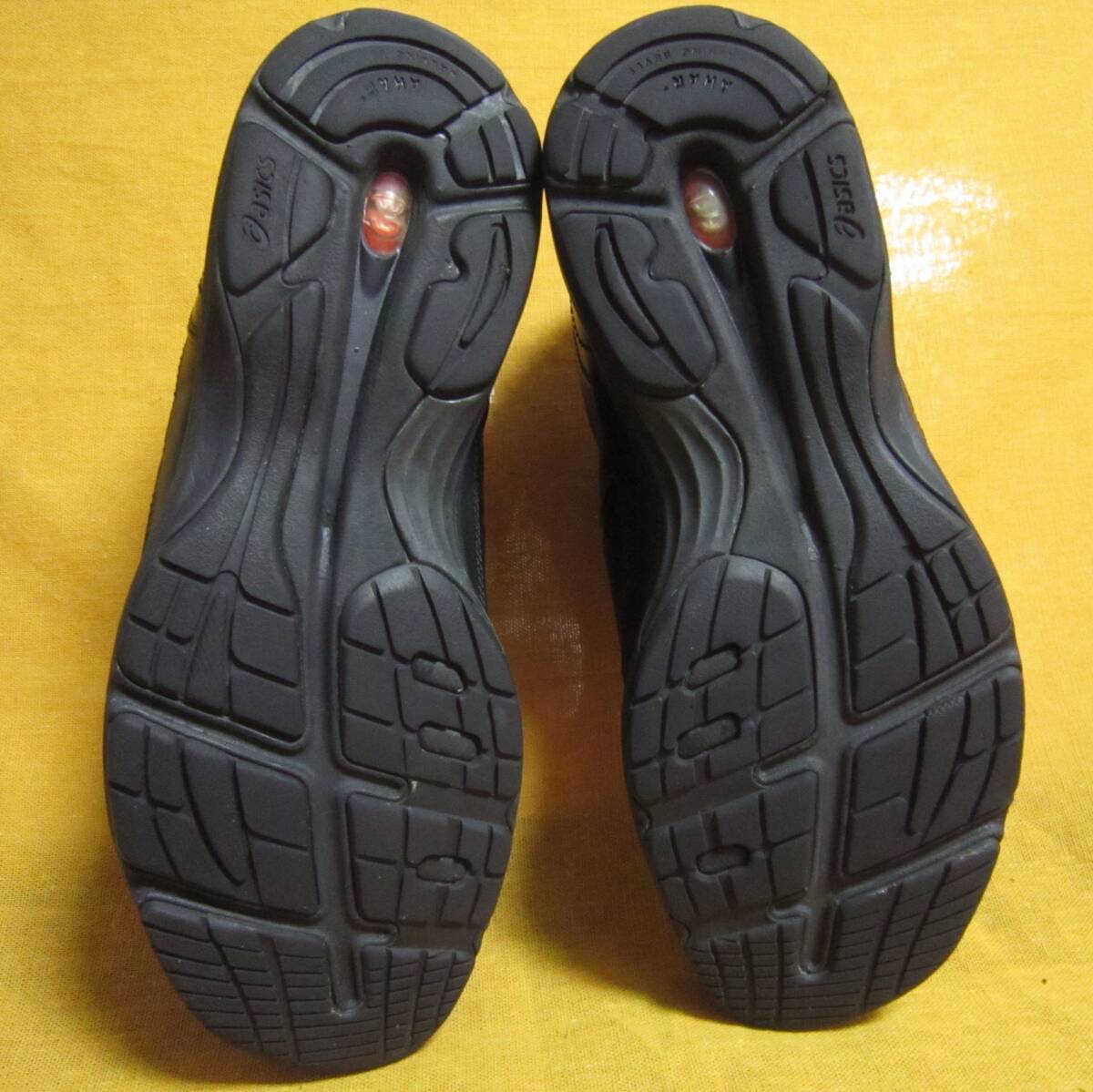  Asics прогулочные туфли структура поверхности si War машина плюс (TDW557) чёрный чёрный липучка 24.asics HADASHIWALKER PLUS 557 черный wj2510p