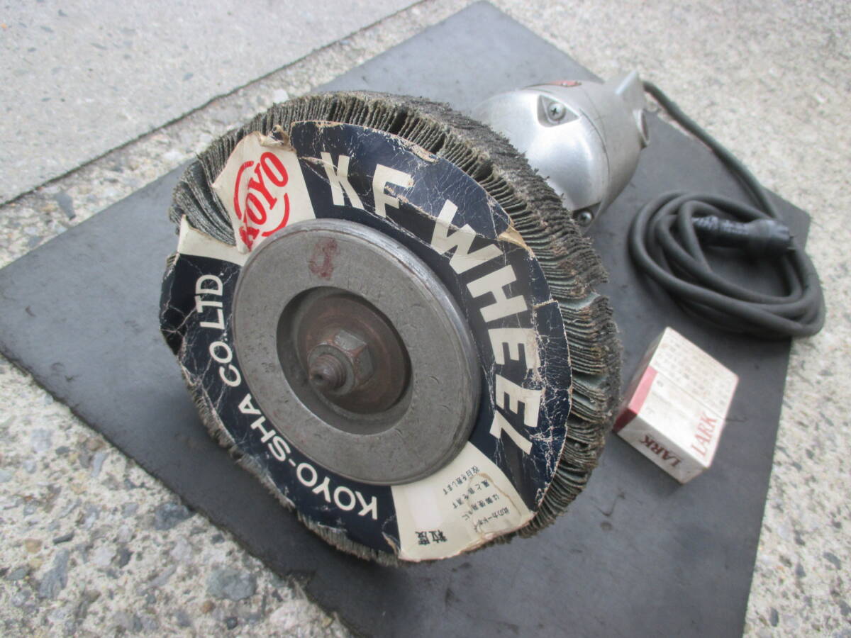 v401* Hitachi шлифовщик NLU2 100V*WHEEL SIZE 100×19×12.70mm