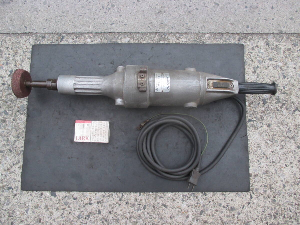 v402★ミタチ ストレート グラインダー MGIー3A 100V_画像2