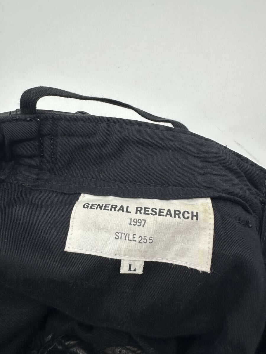 希少/ヴィンテージ 90s/GENERAL RESEARCH/レザー カーゴパンツ/L/ジェネラルリサーチ 本革 MOUNTAIN マウンテン ボトムス パンツ_画像8
