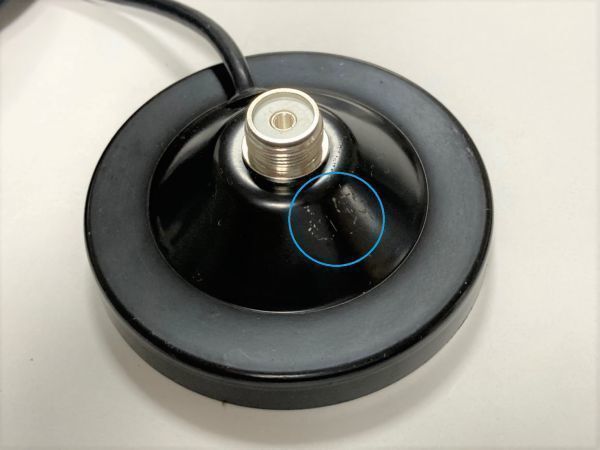 高感度 高利得 モービルアンテナ 強力マグネット アンテナ基台 144 430Mhz 同軸ケーブル ５m 3点セット 車載 アマチュア無線_画像3