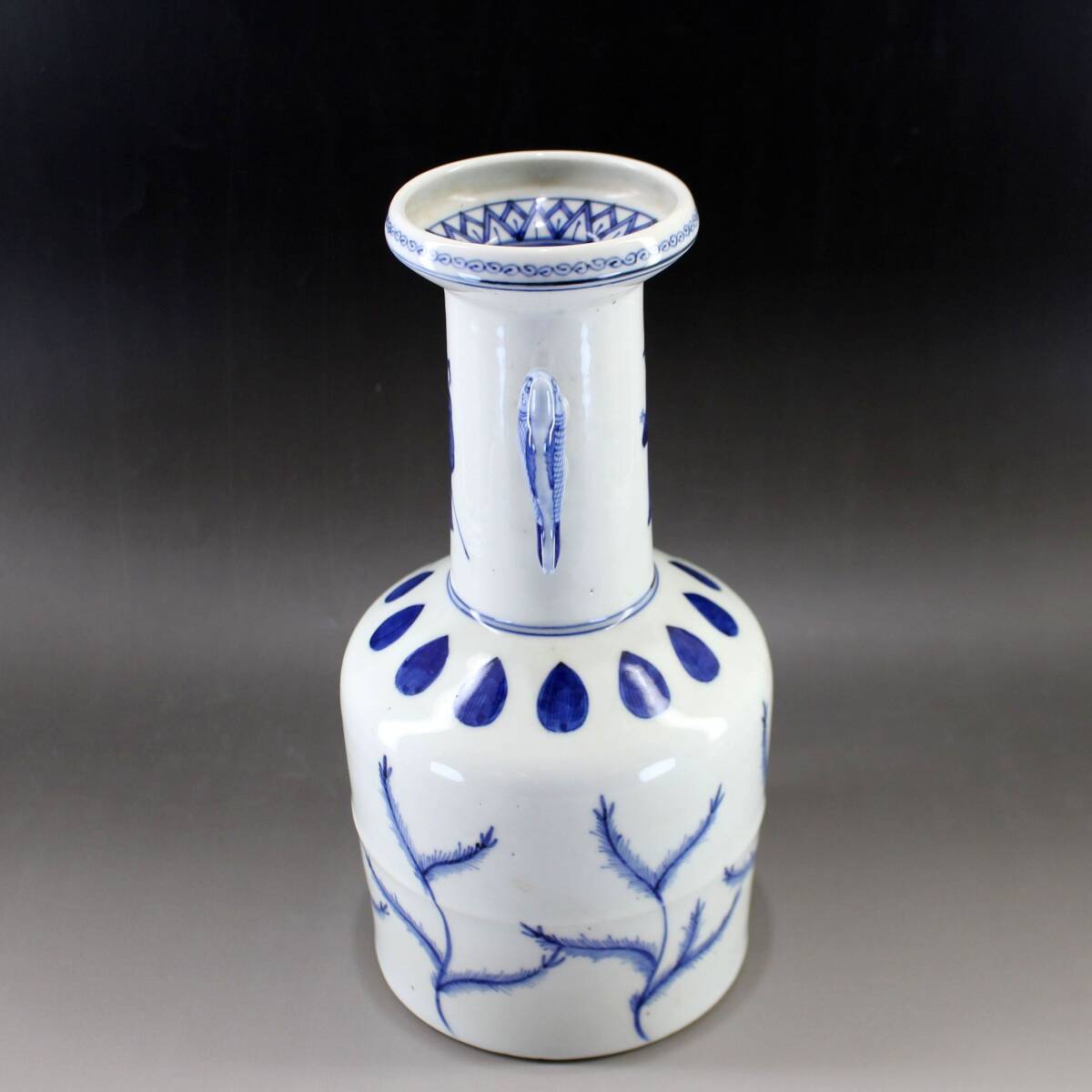 [ Eiraku . все 10 4 плата Eiraku Zengorou выгода все .]... высота песок цветок сырой вместе коробка белый фарфор с синим рисунком цветок входить .. чайная посуда тысяч дом 10 работа 