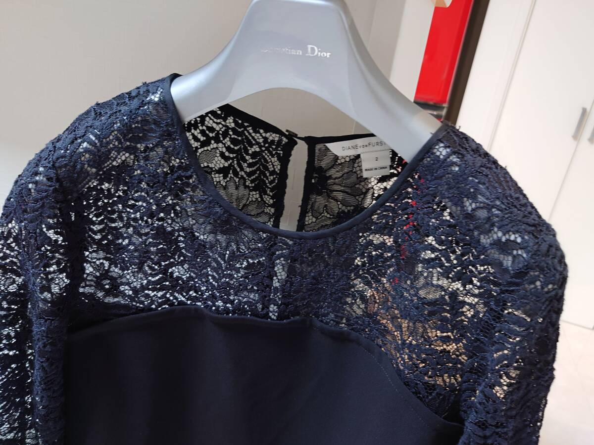 Diane von Furstenberg（ダイアン・フォン・ファステンバーグ）レース　ワンピース　_画像1