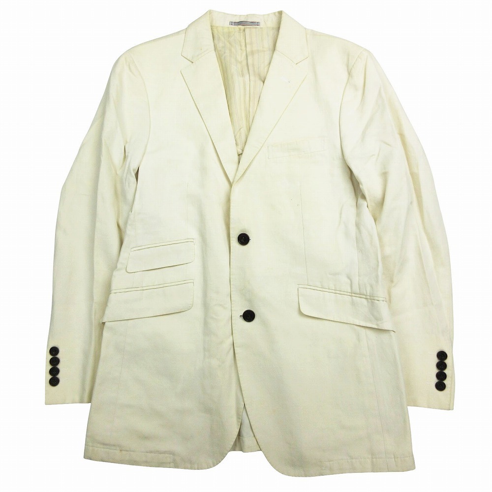 BURBERRY BLACK LABEL バーバリーブラックレーベル スーツセットアップ ライトベージュ M メンズ BME71-603-02 【中古】_画像2