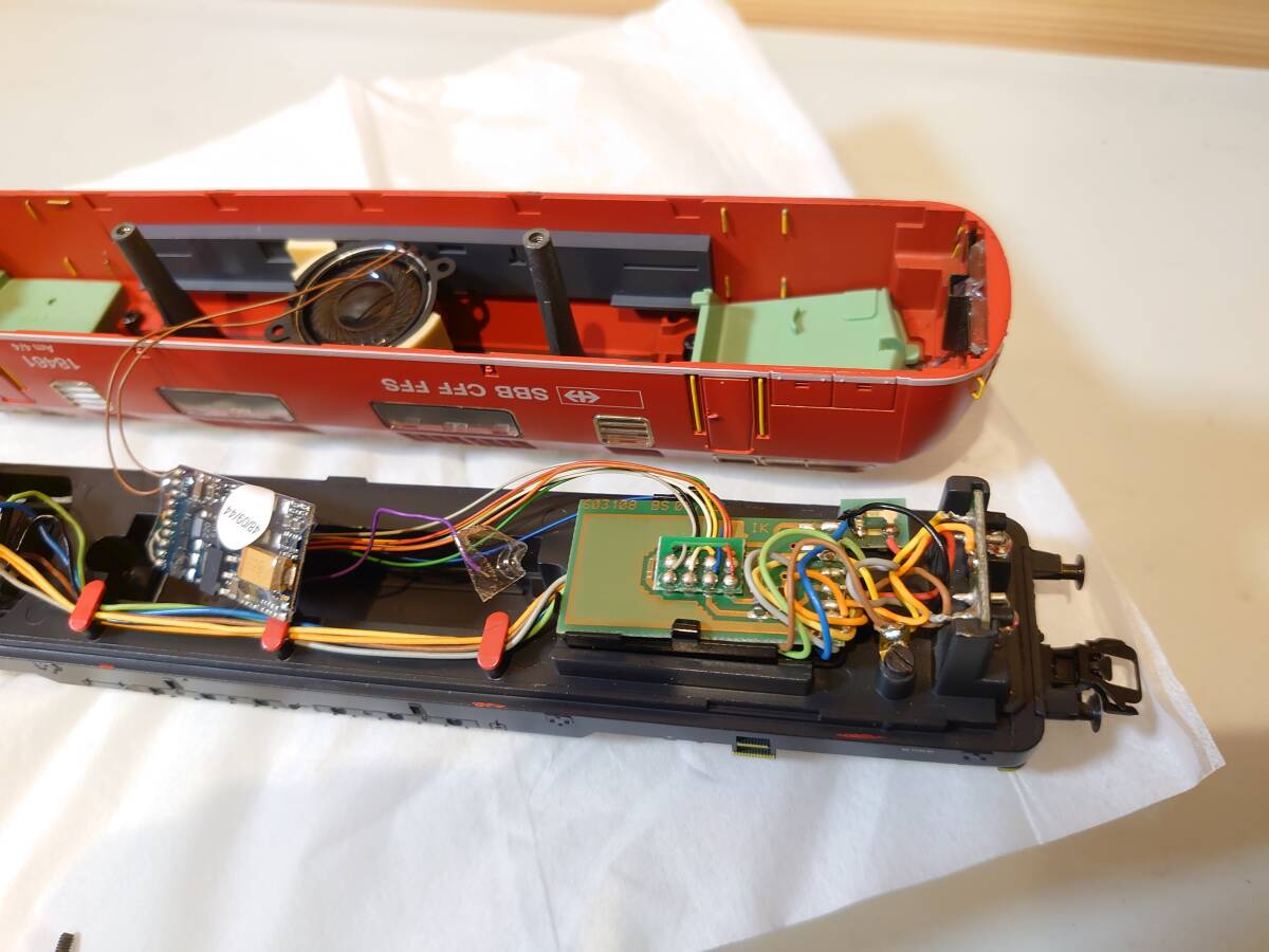 ♪ HO TRIX＆Marklin SBB スイス国鉄 Am4/4 DCC Sound カスタム品 ♪ _画像6