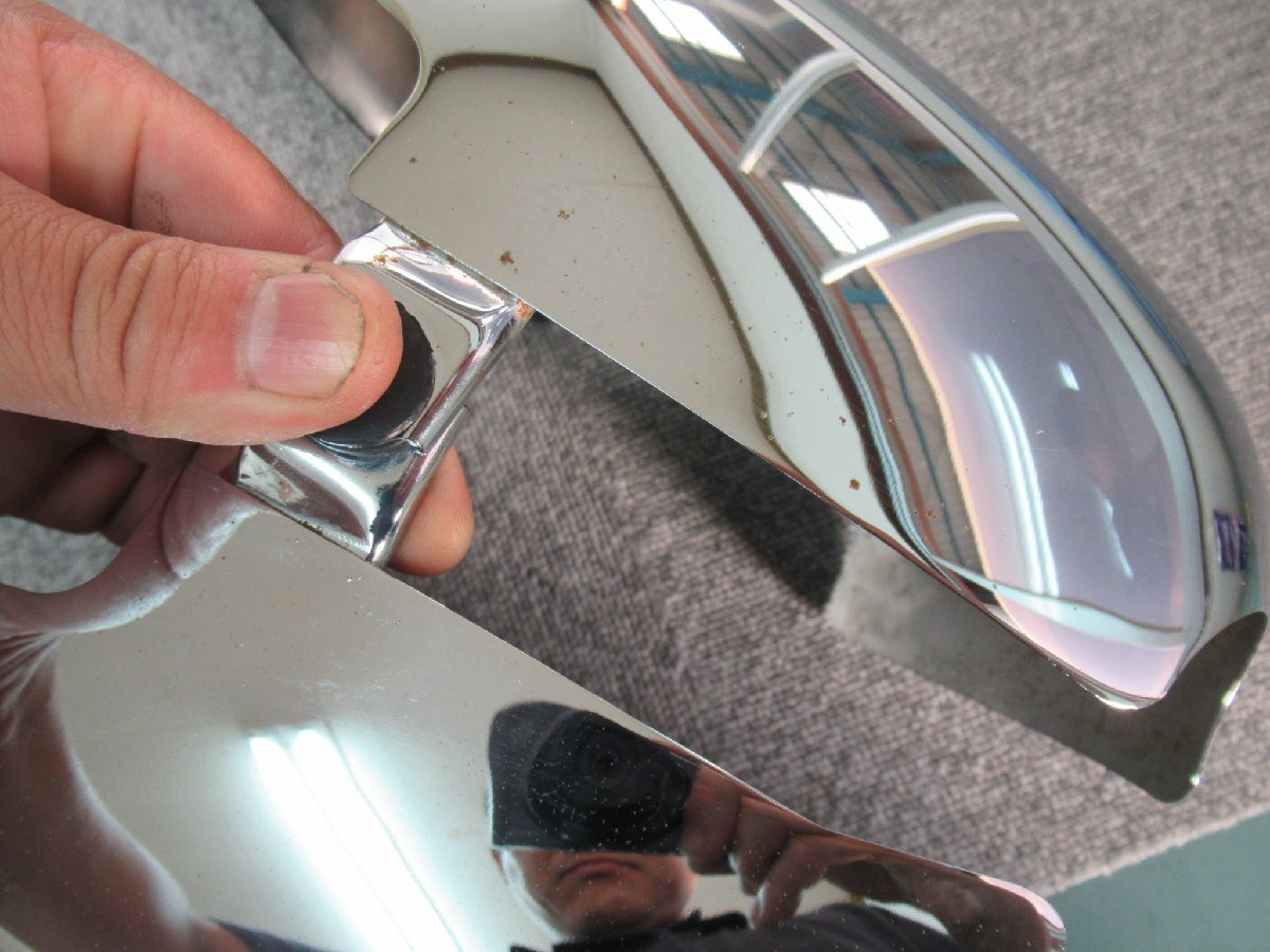 綺麗　エストレヤ　メッキ　サイドカバー　左右セット_画像8