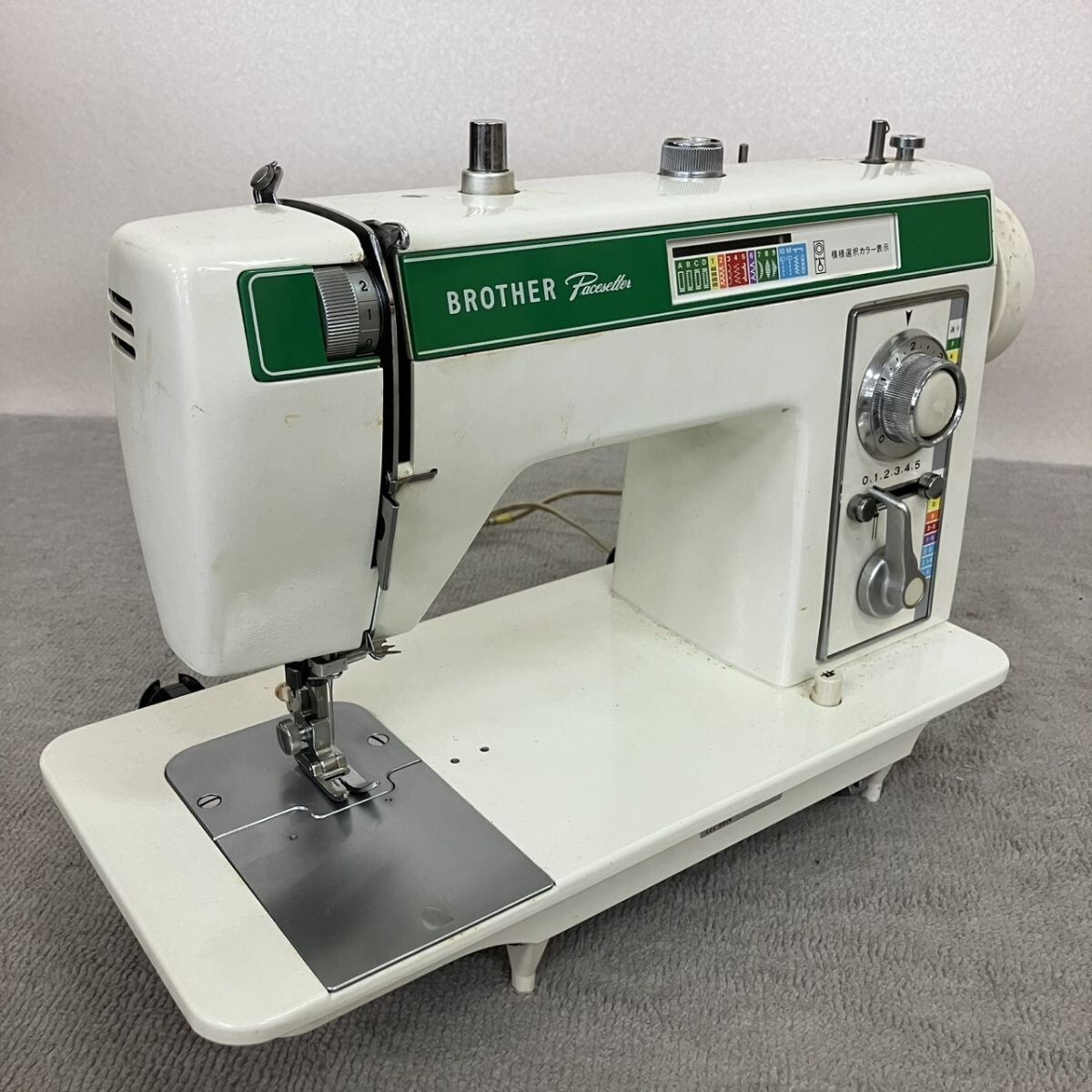 K712-M33-461 BROTHER Brother швейная машина темп setter ZZ2-B614 настольный Vintage античный шитье .. предмет электризация подтверждено TB