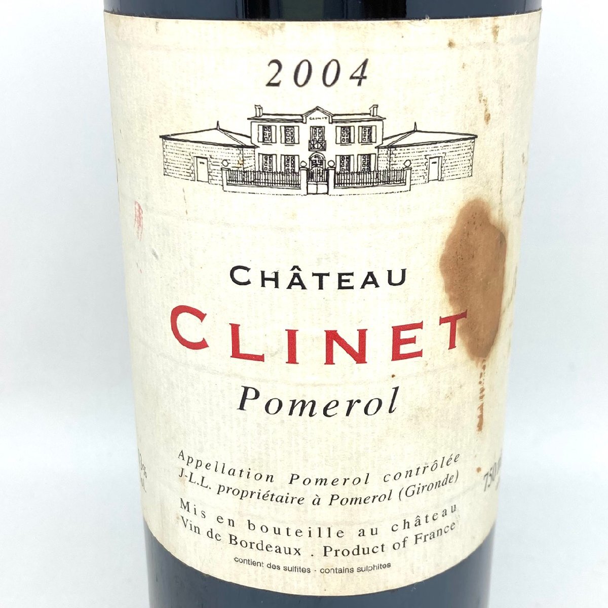 【セラー保管品】未開栓 2004 シャトー クリネ 750ml 13% 3W-20-2-169668-YS_画像2
