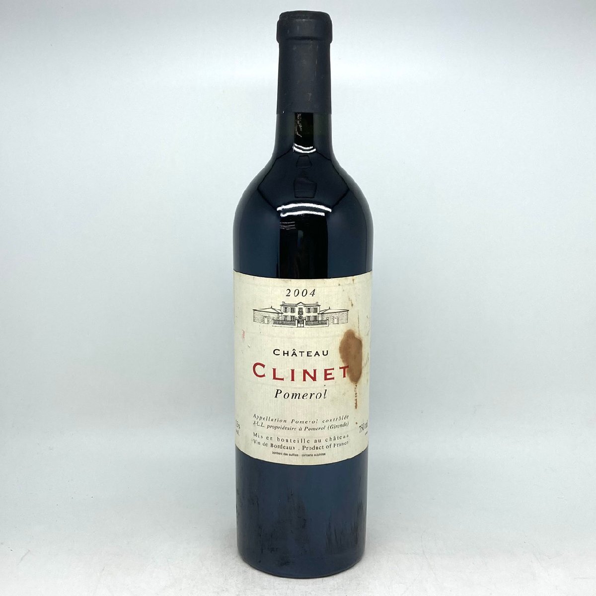【セラー保管品】未開栓 2004 シャトー クリネ 750ml 13% 3W-20-2-169668-YS_画像1
