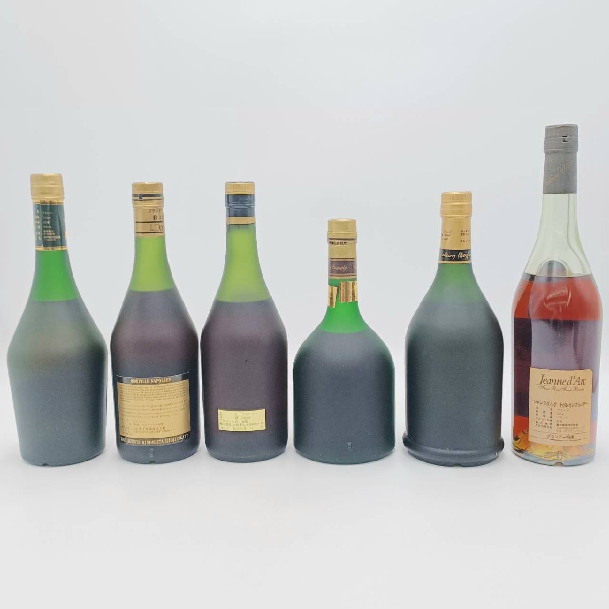 未開栓 ブランデー 6本セット グランエンペラー ナポレオン/ジャンヌダルク ナポレオン/ルドーヴィル ナポレオン 他【同梱不可】 A251031-2_画像2