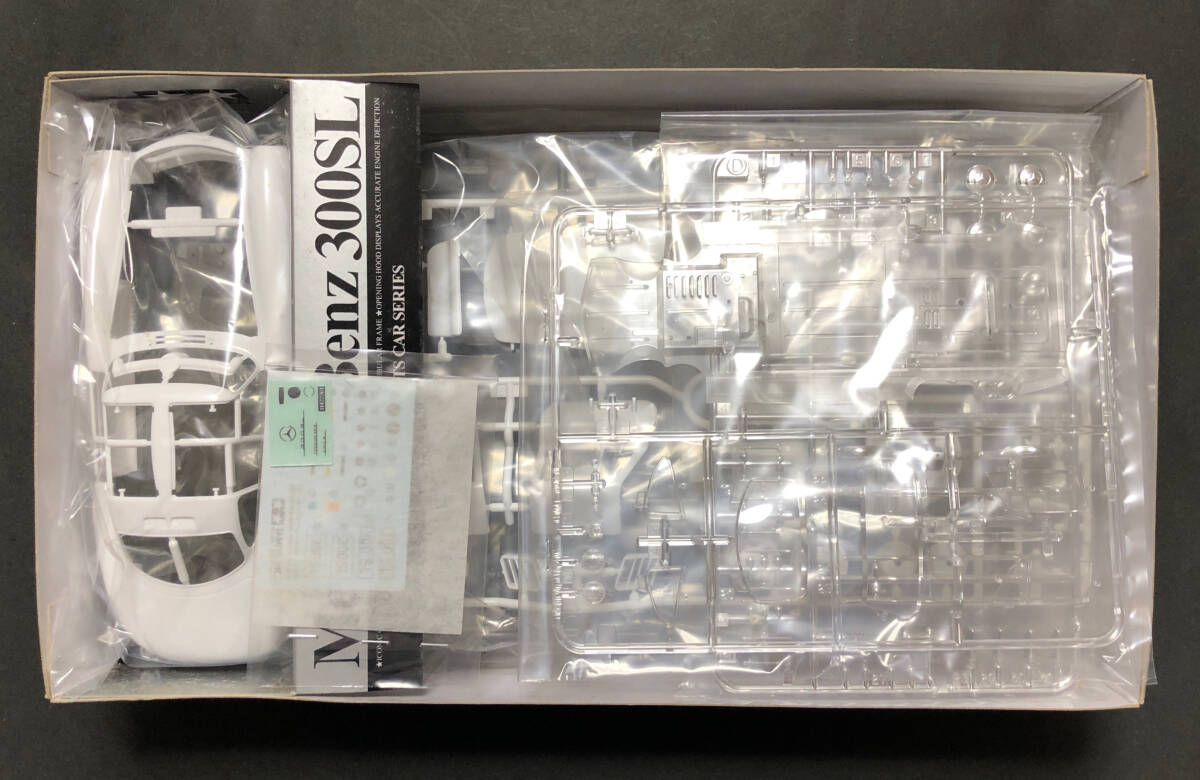 即決@中古絶版模型堂 タミヤ 1/24 メルセデスベンツ300SL メルセデス ベンツ 300SL SL 定形外送料660円_画像2