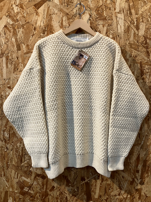 ★OLDDERBY KNITWEAR /ポップコーンクルーネックセーター / SIZE.M / MADE IN U.K._画像1