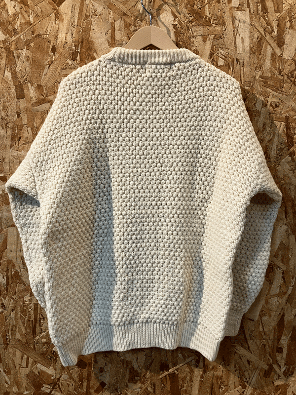 ★OLDDERBY KNITWEAR /ポップコーンクルーネックセーター / SIZE.M / MADE IN U.K._画像3