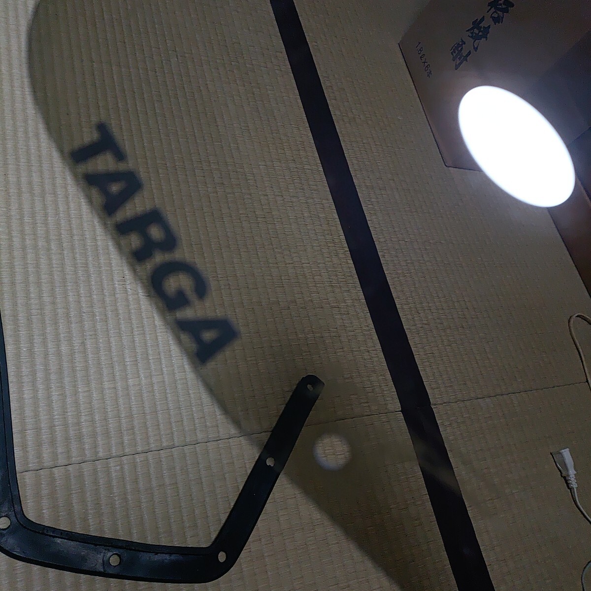 750turbo ターボ　ダルガ　スクリーン　純正スクリーンラバー　 スモーク_画像2