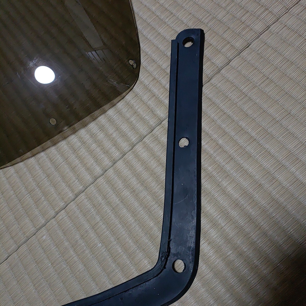 750turbo ターボ　ダルガ　スクリーン　純正スクリーンラバー　 スモーク_画像4