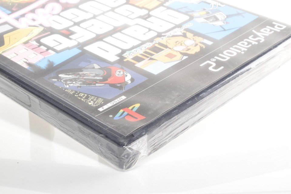 プレイステーション2 ソフト 未開封品 グランドセフトオート バイスシティ grand theft auto vice city_画像3