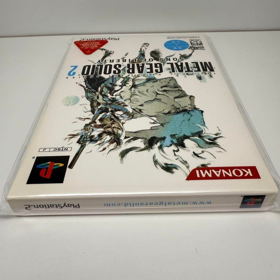 プレイステーション2 ソフト 未開封品 METAL GEAR SOLID 2 SONS OF LIBERTY メタルギアソリッド サンズオブリバティー_画像6