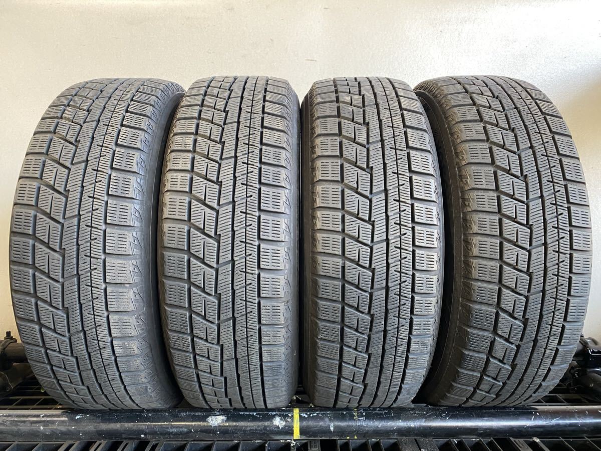 ギ9119 送料無料☆深溝スタッドレス☆ヨコハマ YOKOHAMA IG60 205/60R16 96Q 4本 2021年製_画像1