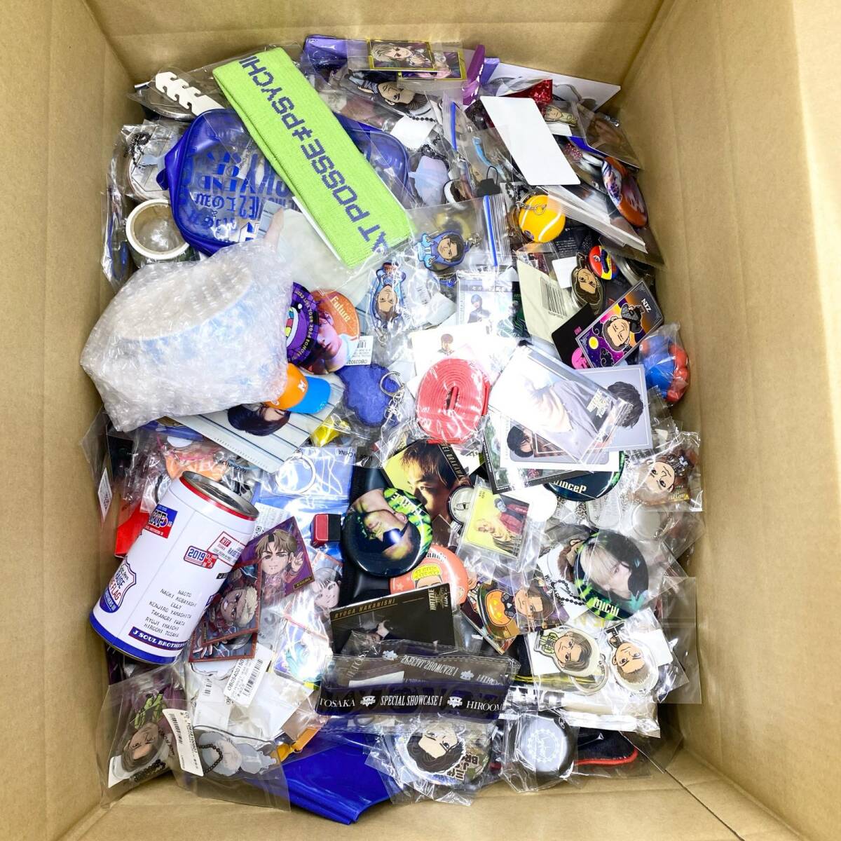 【GLB】訳アリ LDHグッズまとめセット 約13.15kg ジェネ 三代目 岩田剛典 FANTASTICS 八木勇征 佐野玲於 缶バッジ ぬいぐるみ ’_画像1