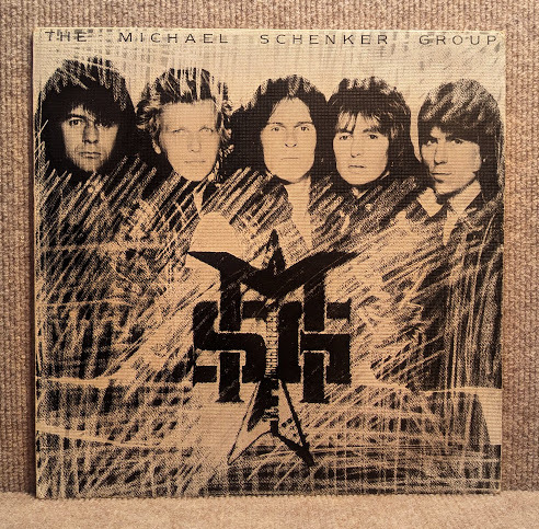 MICHAEL SCHENKER GROUP-MSG/'81 英Chrysalis原盤　日本盤解説付き　盤洗浄済_画像1