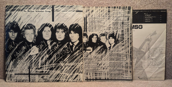 MICHAEL SCHENKER GROUP-MSG/'81 英Chrysalis原盤　日本盤解説付き　盤洗浄済_画像4