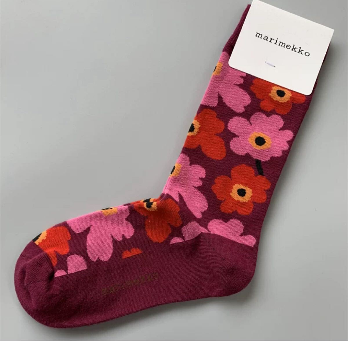 マリメッコ ソックス 靴下 marimekko アウトレット 花柄_画像3
