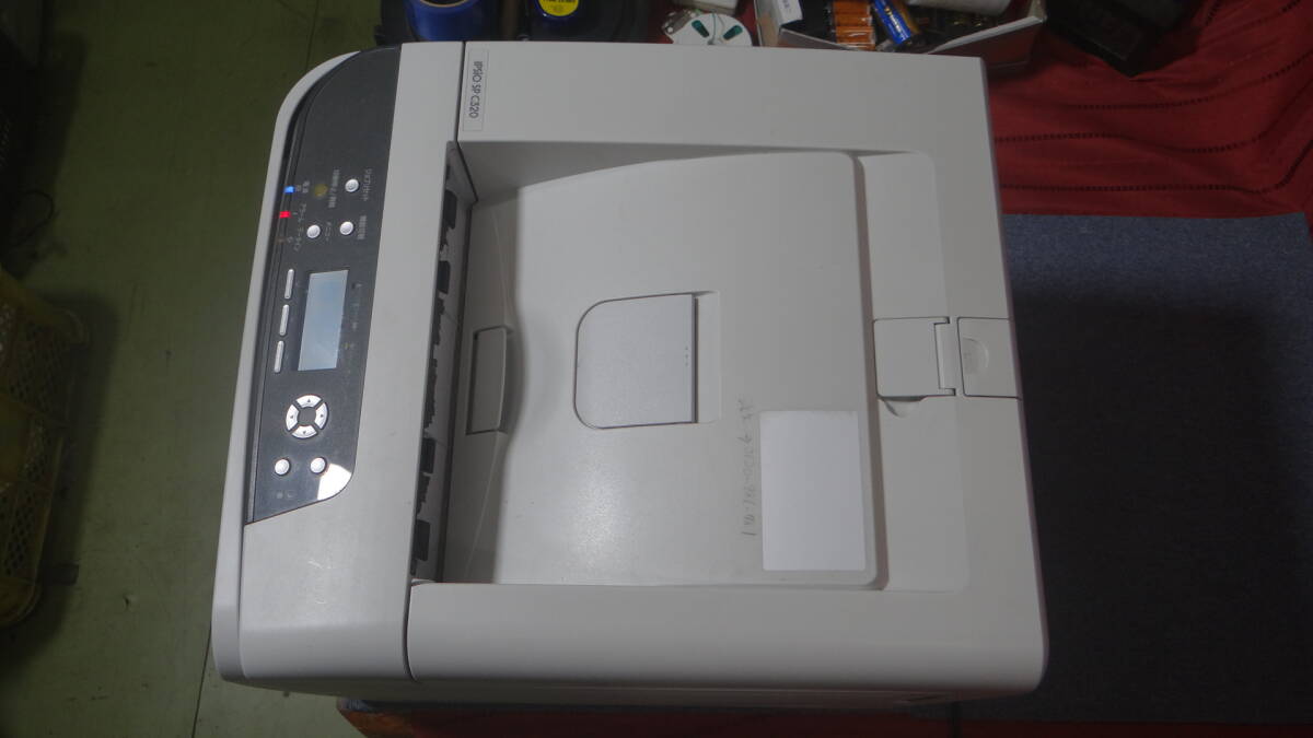 VT2771 RICOH IPSiO SP C320 印刷枚数枚 A4カラーレーザープリンター 事務用品 ジャンク品 現状品_画像4