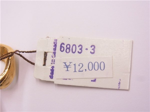 ◎ D'ORLAN ◎ ドーラン ブローチ リボン ゴールドカラー×シルバーカラー コンビ ラインストーン 約14.8g タグつき ◎美品_画像10