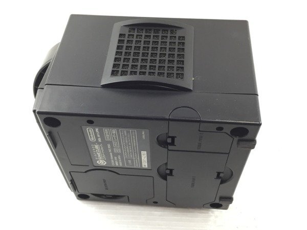 ♪NINTENDO ニンテンドー ゲームキューブ ブラック 通電のみ確認済み♪ジャンク品_画像5