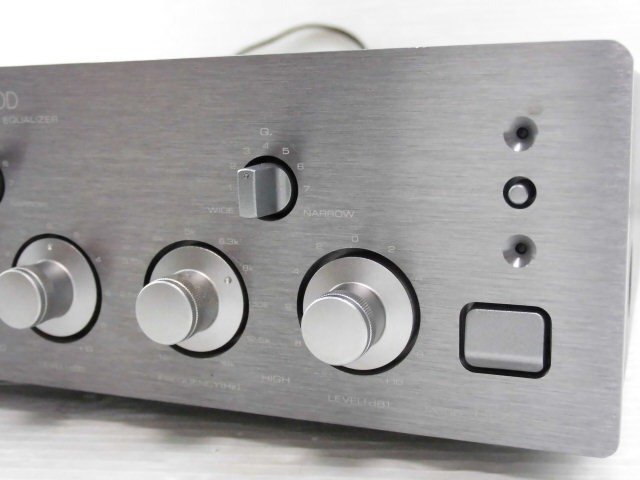 !KENWOOD Kenwood pa ламе Trick эквалайзер GE-1001 корпус машина только простой работа OK! б/у утиль