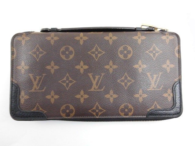 ♪LOUIS VUITTON ルイ・ヴィトン モノグラム デイリー オーガナイザー M60679 トラベルケース 保管袋付き♪USED品_画像2