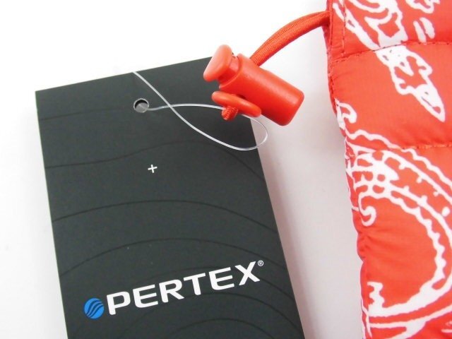 ♪Supreme シュプリーム パッファー ネックポーチ レッドペイズリー♪タグ付き 保管品_画像7