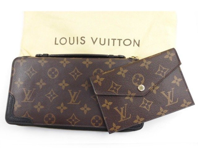 ♪LOUIS VUITTON ルイ・ヴィトン モノグラム デイリー オーガナイザー M60679 トラベルケース 保管袋付き♪USED品_画像1