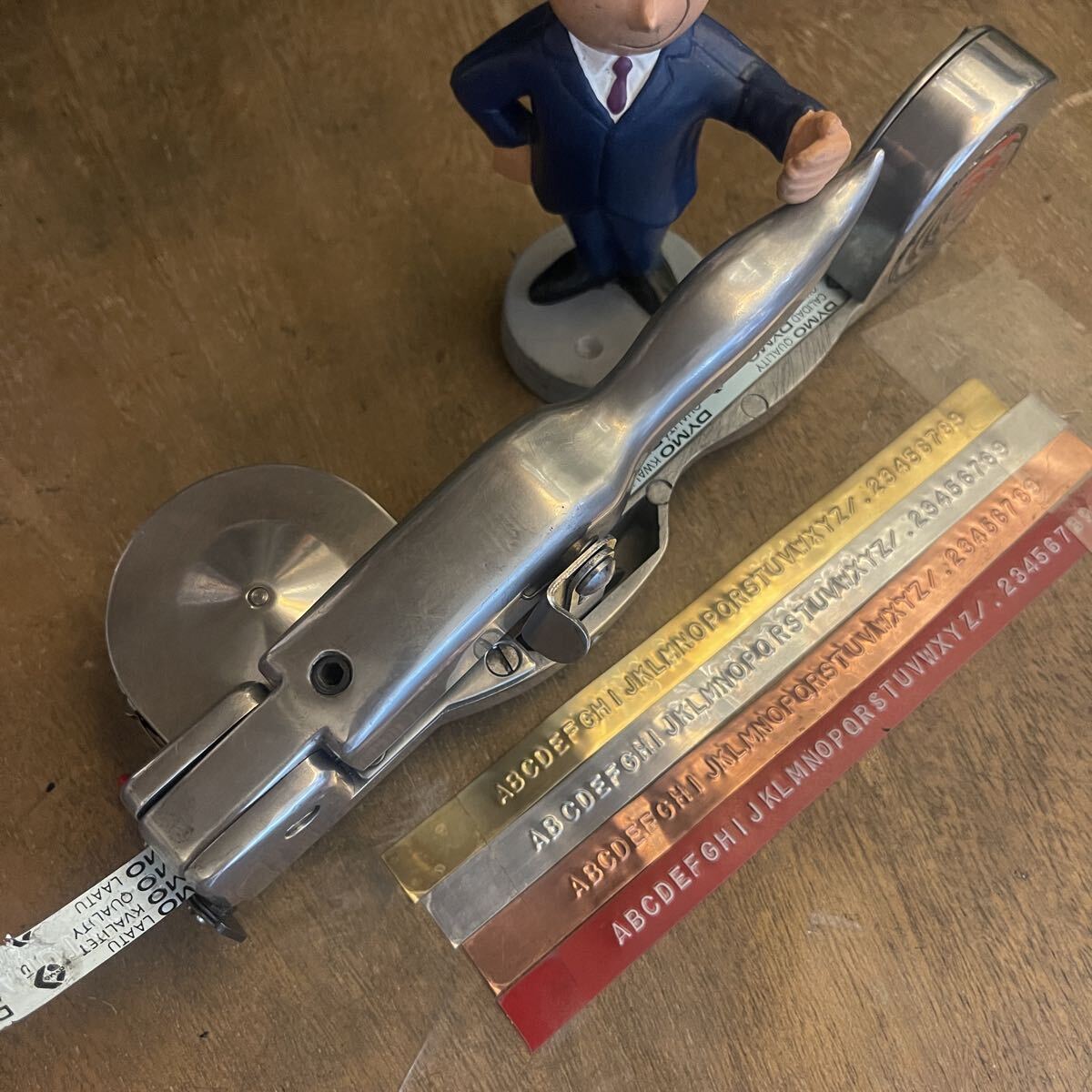 ■製品保証■【美品・機関良好】ダイモ DYMO M-2 アルミ無垢 175-2_画像6