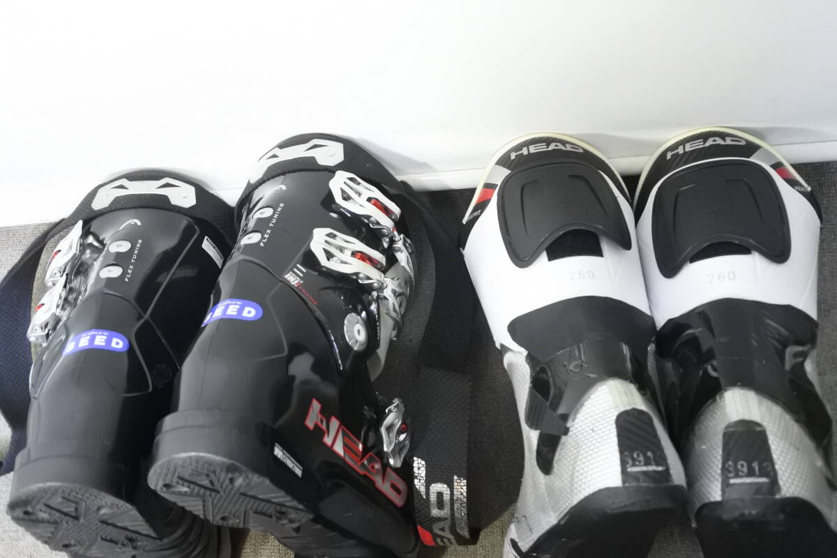 【KSD/C/00】HEADヘッド１００ Flex 100-90スキー用ハードブーツ サイズ表記２５－26.5ソール309ｍｍインナーサイズ２６，０ｃｍ _画像9