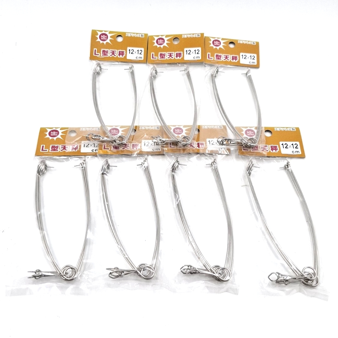 セイコー L型天秤 12×12cm 7セット ステンレス製 セ27-2 SEIKO_画像1