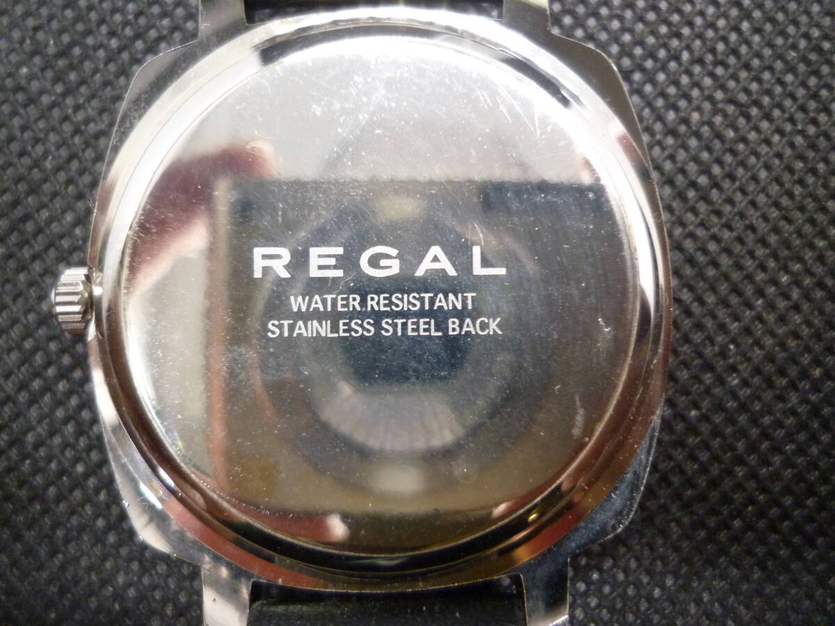 I25116) 中古 腕時計 リーガル REGAL QUARTZ 未稼働 ジャンク品 ※発送ゆうパケットポストmini(送料当方負担)_画像6